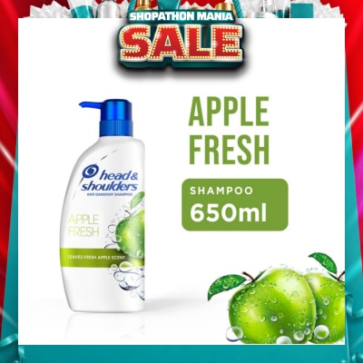 HEAD & SHOULDERS - Apple Fresh Anti-Dandruff Shampoo 650ml