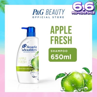 HEAD & SHOULDERS Apple Fresh Anti-Dandruff Shampoo 650ml