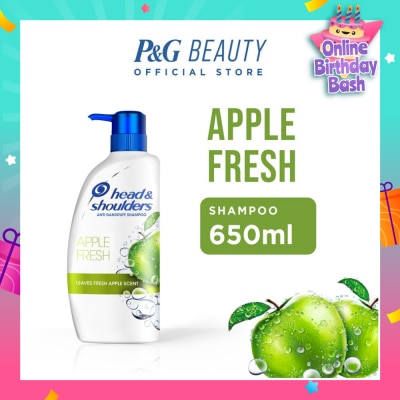 HEAD & SHOULDERS Apple Fresh Anti-Dandruff Shampoo 650ml