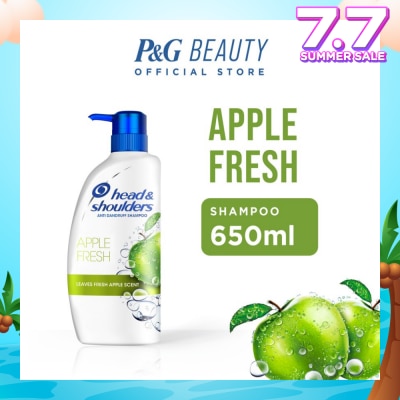 HEAD & SHOULDERS Apple Fresh Anti-Dandruff Shampoo 650ml
