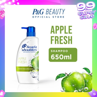 HEAD & SHOULDERS Apple Fresh Anti-Dandruff Shampoo 650ml