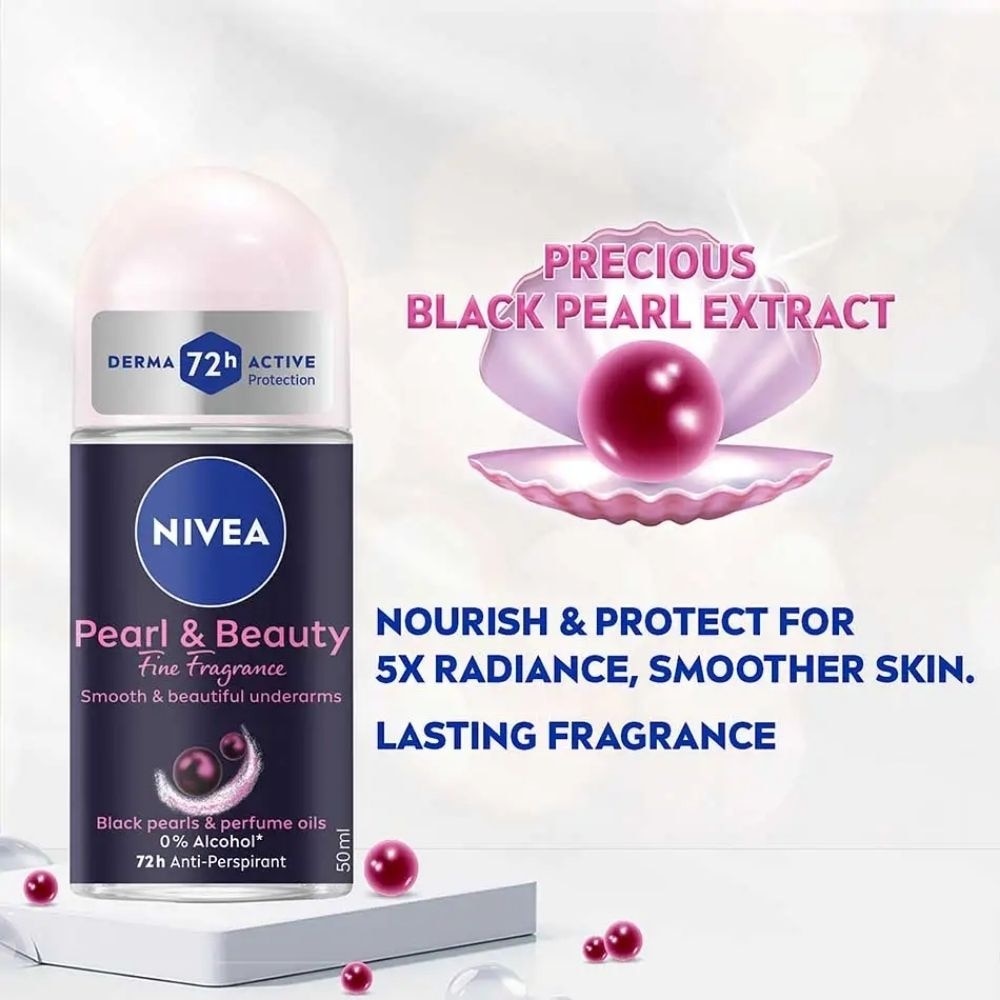 Pearl & Beauty Fine Fragrance Roll On 50ml