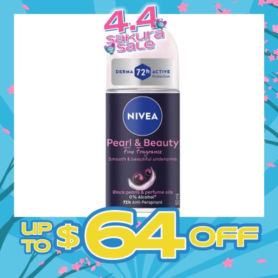 NIVEA - Pearl & Beauty Fine Fragrance Roll On 50ml