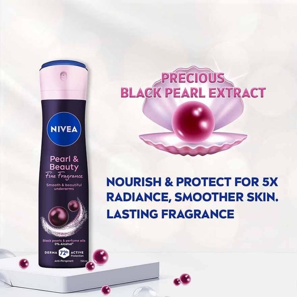 Pearl & Beauty Fine Fragrance Deodorant Spray 150ml