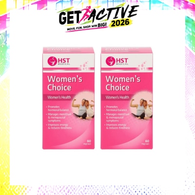 HST - Medical® Women’s Choice for Women Health Vegicaps 60s TwinPack image