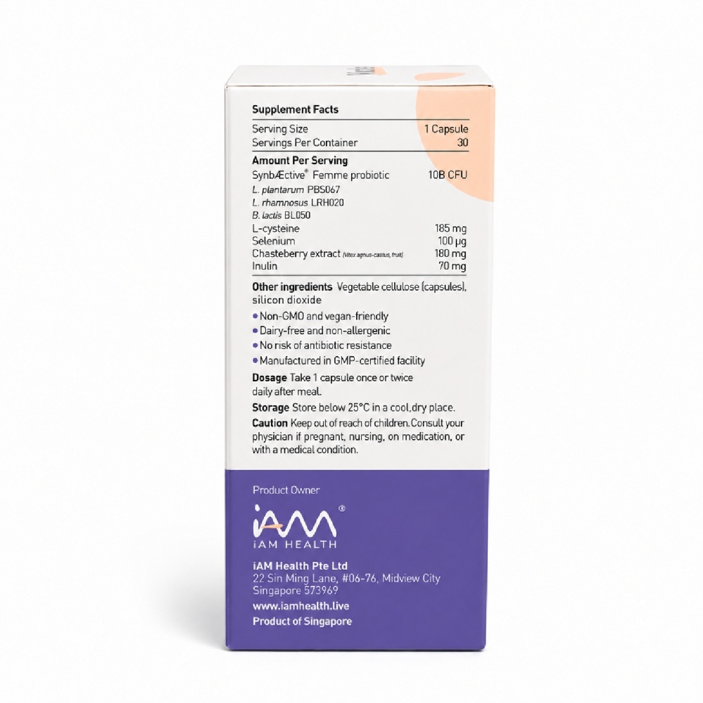 Vicofem® Gentle Support for Women’s Intimate Health Capsule 30s image