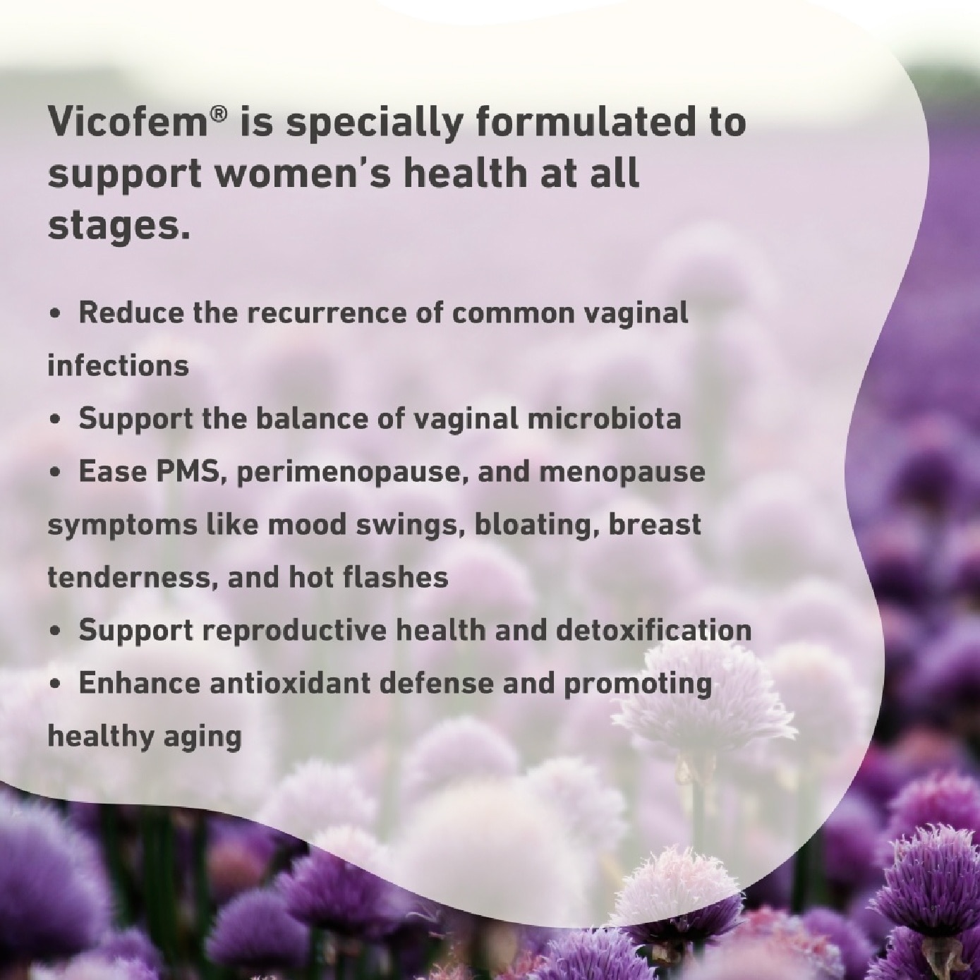 Vicofem® Gentle Support for Women’s Intimate Health Capsule 30s image