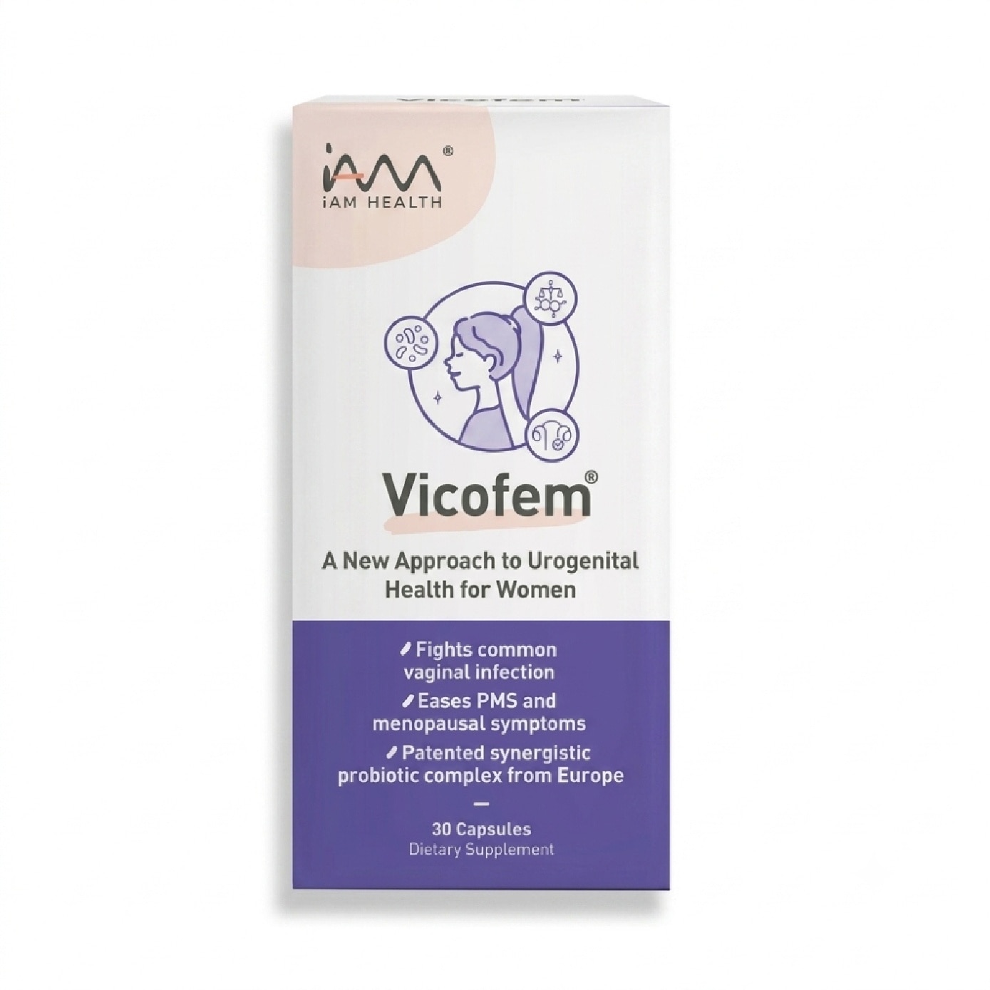 Vicofem® Gentle Support for Women’s Intimate Health Capsule 30s image