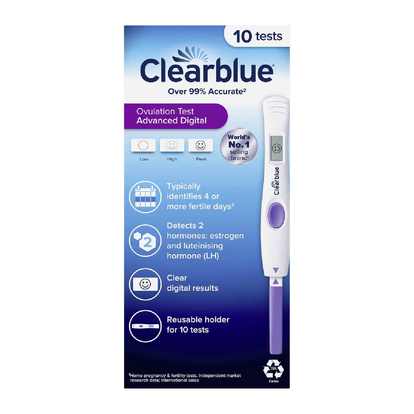 Advanced Digital Ovulation Tests 10s image