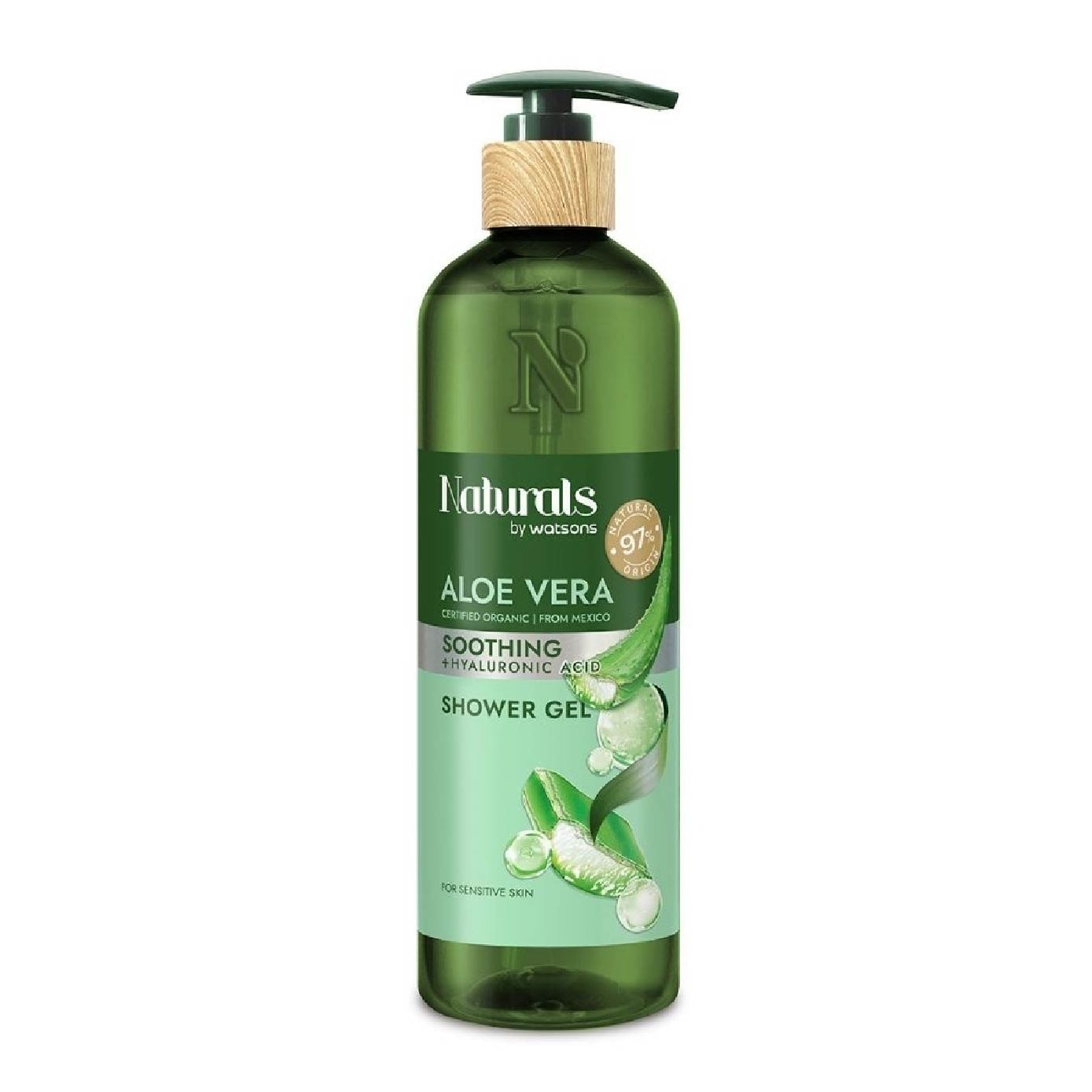 Aloe Vera + Hyaluronic Acid Soothing Shower Gel & Refill Pack Bundle Set 1s image