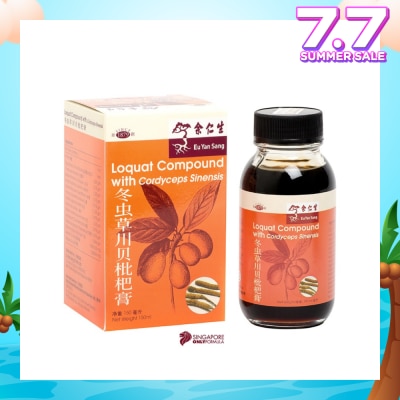 EU YAN SANG Loquat Compound With Cordyceps Sinensis (To Soothe Throat Irritation & Cough) 150ml