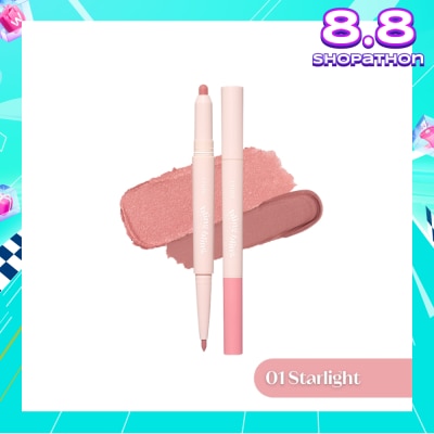 ETUDE Bling Bling Idol Stick 01 Starlight (2 In 1 Shadow + Underliner) 1s