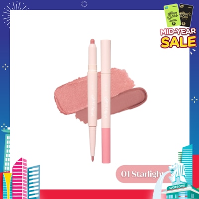 ETUDE Bling Bling Idol Stick 01 Starlight (2 In 1 Shadow + Underliner) 1s