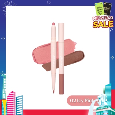 ETUDE Bling Bling Idol Stick 02 Icy Pink Star (2 In 1 Shadow + Underliner) 1s