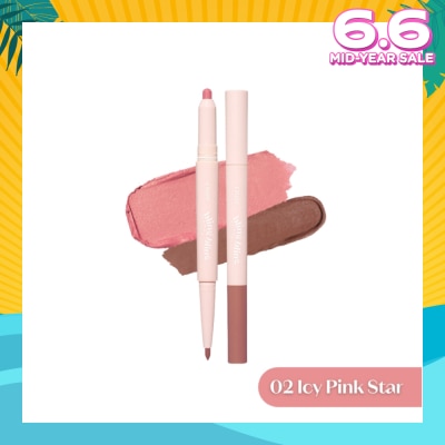 ETUDE Bling Bling Idol Stick 02 Icy Pink Star (2 In 1 Shadow + Underliner) 1s