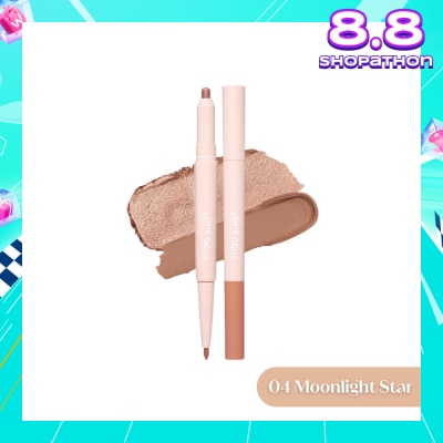 ETUDE Bling Bling Idol Stick 04 Moonlight Star (2 In 1 Shadow + Underliner) 1s