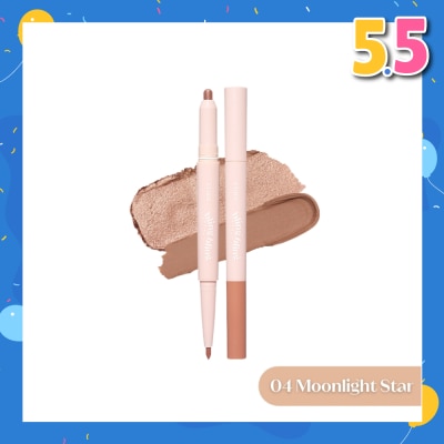 ETUDE Bling Bling Idol Stick 04 Moonlight Star (2 In 1 Shadow + Underliner) 1s