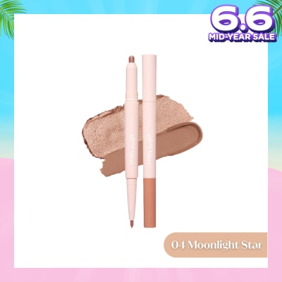 ETUDE Bling Bling Idol Stick 04 Moonlight Star (2 In 1 Shadow + Underliner) 1s