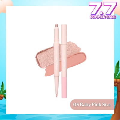 ETUDE Bling Bling Idol Stick 05 Baby Pink Star (2 In 1 Shadow + Underliner) 1s