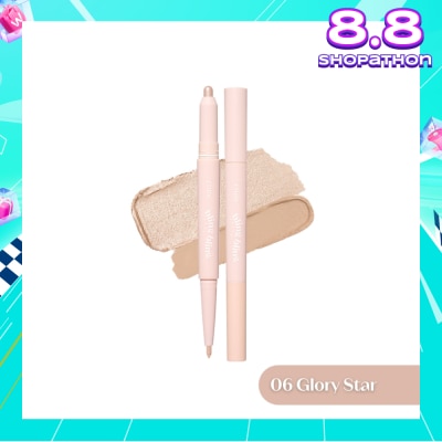ETUDE Bling Bling Idol Stick 06 Glory Star (2 In 1 Shadow + Underliner) 1s