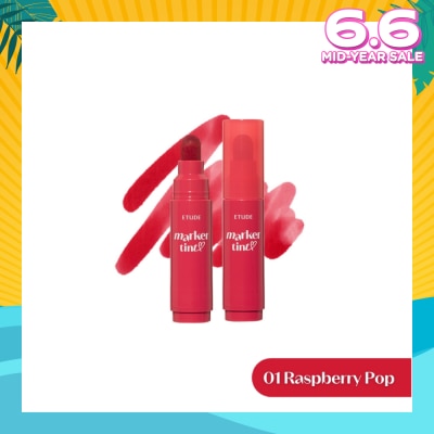 ETUDE Dear Darling Marker Tint 01 Rasberry Pop 1s