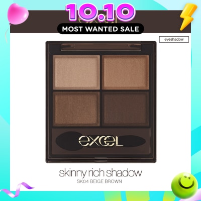 EXCEL Skinny Rich Shadow N Eyeshadow Palette image