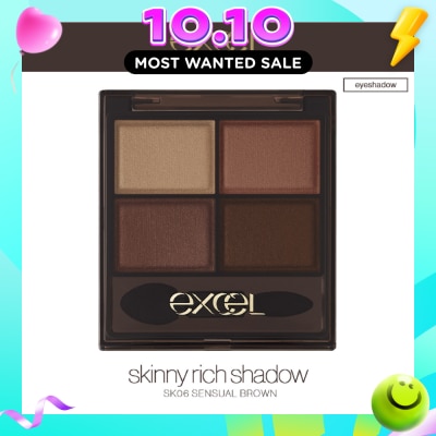 EXCEL Skinny Rich Shadow N Eyeshadow Palette image