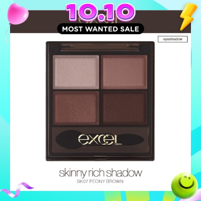 EXCEL Skinny Rich Shadow N Eyeshadow Palette image