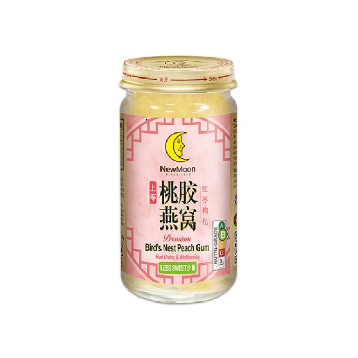 Premium Bird's Nest Peach Gums with Red Dates & Wolfberries Less Sweet 150g x 6s image