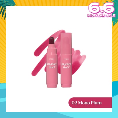 ETUDE Dear Darling Marker Tint 02 Mono Plum 1s
