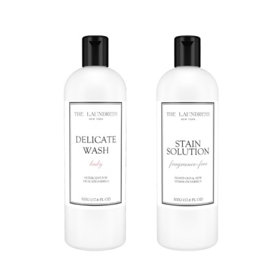 THE LAUNDRESS - Delicate Wash Lady Detergent and Stain Solution Fragrance-Free Bundle Set 1s image