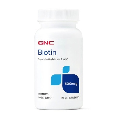 GNC Biotin 600mg Tablet 120s