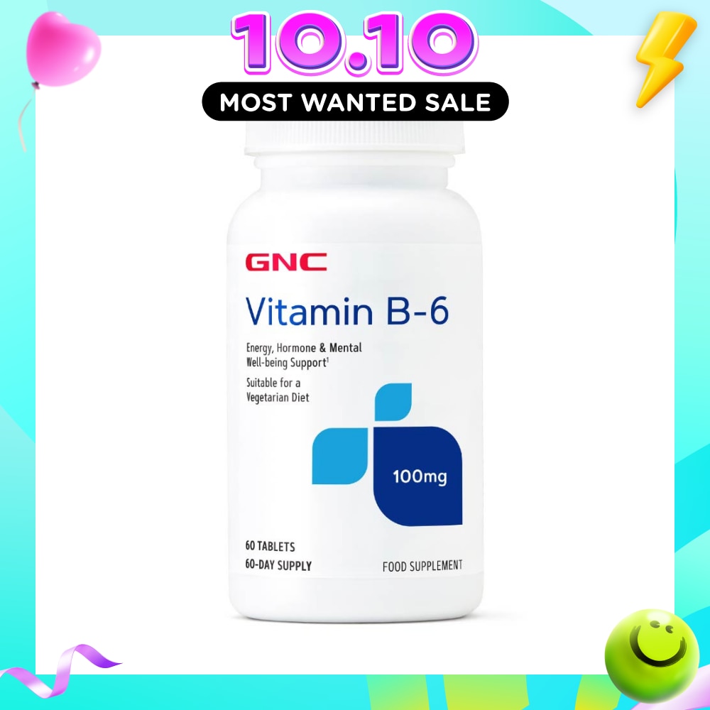 Vitamin B6 100mg Tablet 60s image