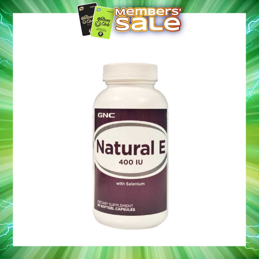 NATURAL E 400IU Softgel Capsule 90s