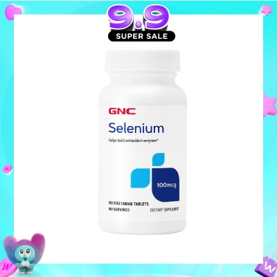 GNC - Selenium 100mcg Tablet Vegetarian 100s image
