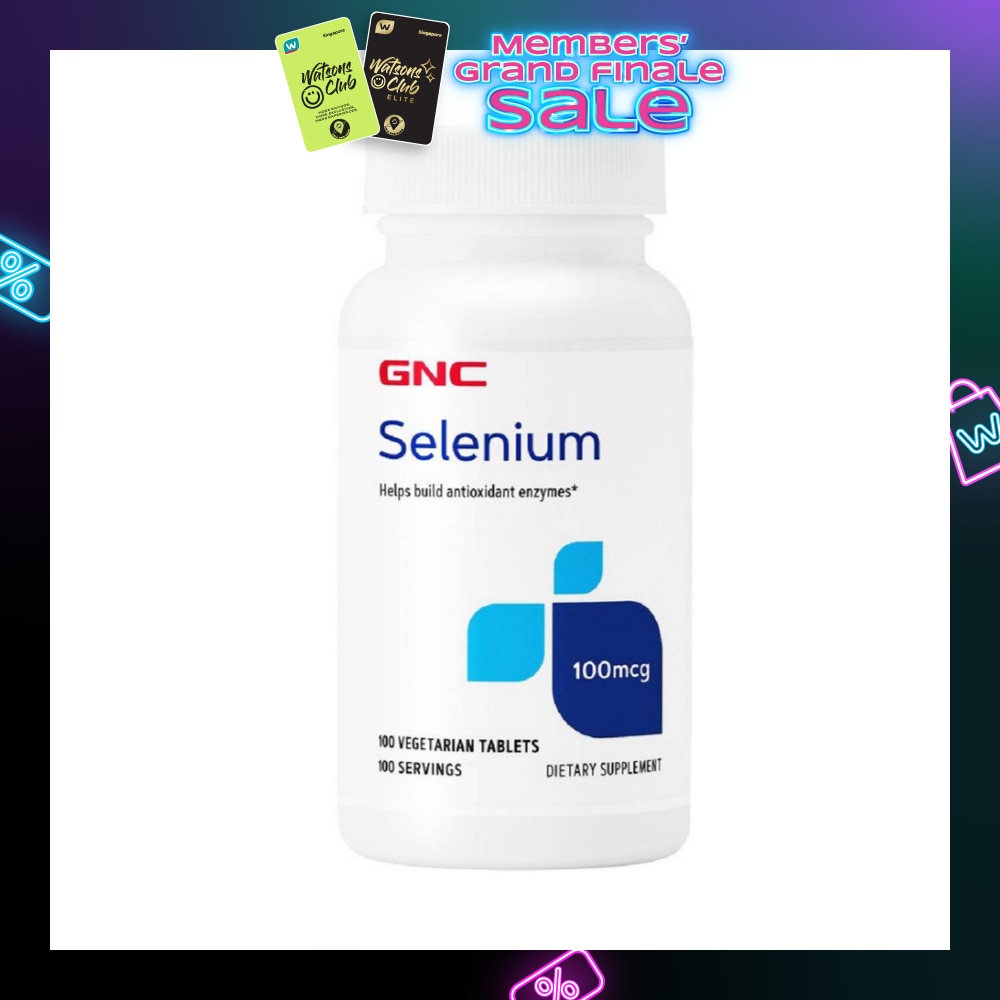 Selenium 100mcg Tablet Vegetarian 100s