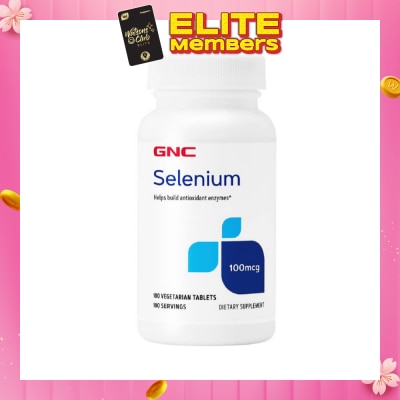 GNC Selenium 100mcg Tablet Vegetarian 100s