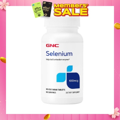 GNC Selenium 100mcg Tablet Vegetarian 100s
