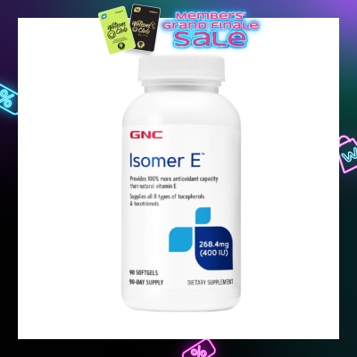 GNC Isomer E™ 400IU Softgel 90s