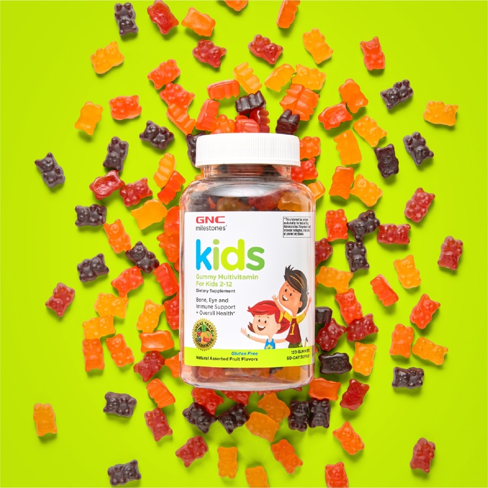 Milestones® Kids Multi Gummy Natural Fruit 120s