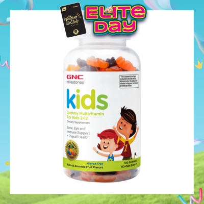 GNC - Milestones Kids Multi Gummy Natural Fruit 120s