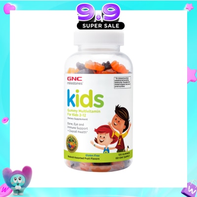 GNC - Milestones Kids Multi Gummy Natural Fruit 120s image