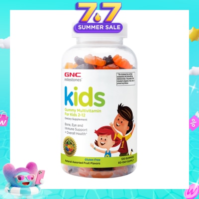 GNC - Milestones Kids Multi Gummy Natural Fruit 120s