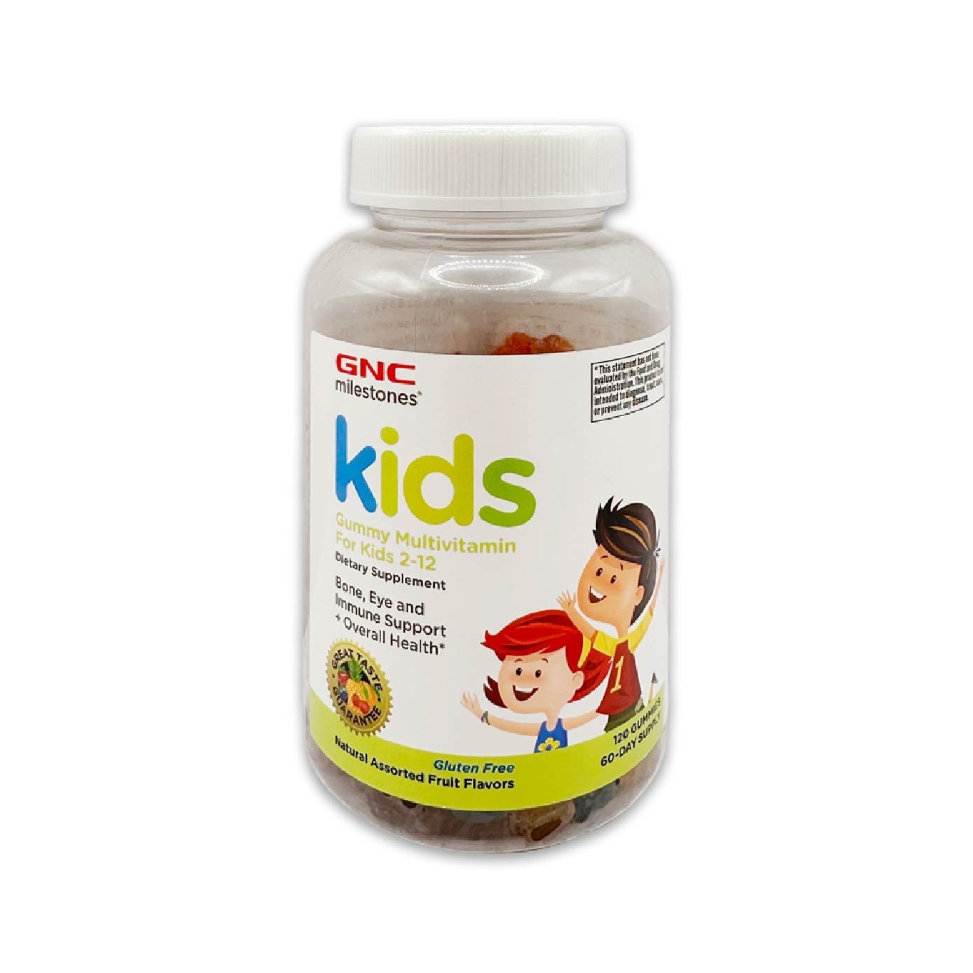 Milestones® Kids Multi Gummy Natural Fruit 120s