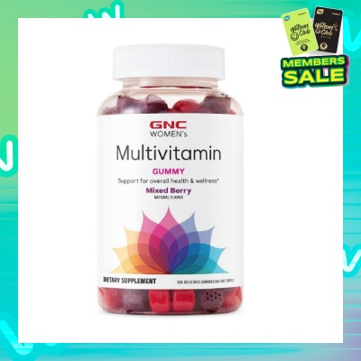 GNC Women's Multivitamin Gummy Mixed Berry 120s (Expiry: Apr`2026)