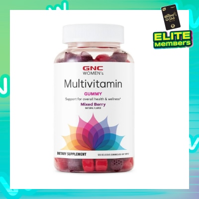 GNC Women's Multivitamin Gummy Mixed Berry 120s (Expiry: Apr`2026)