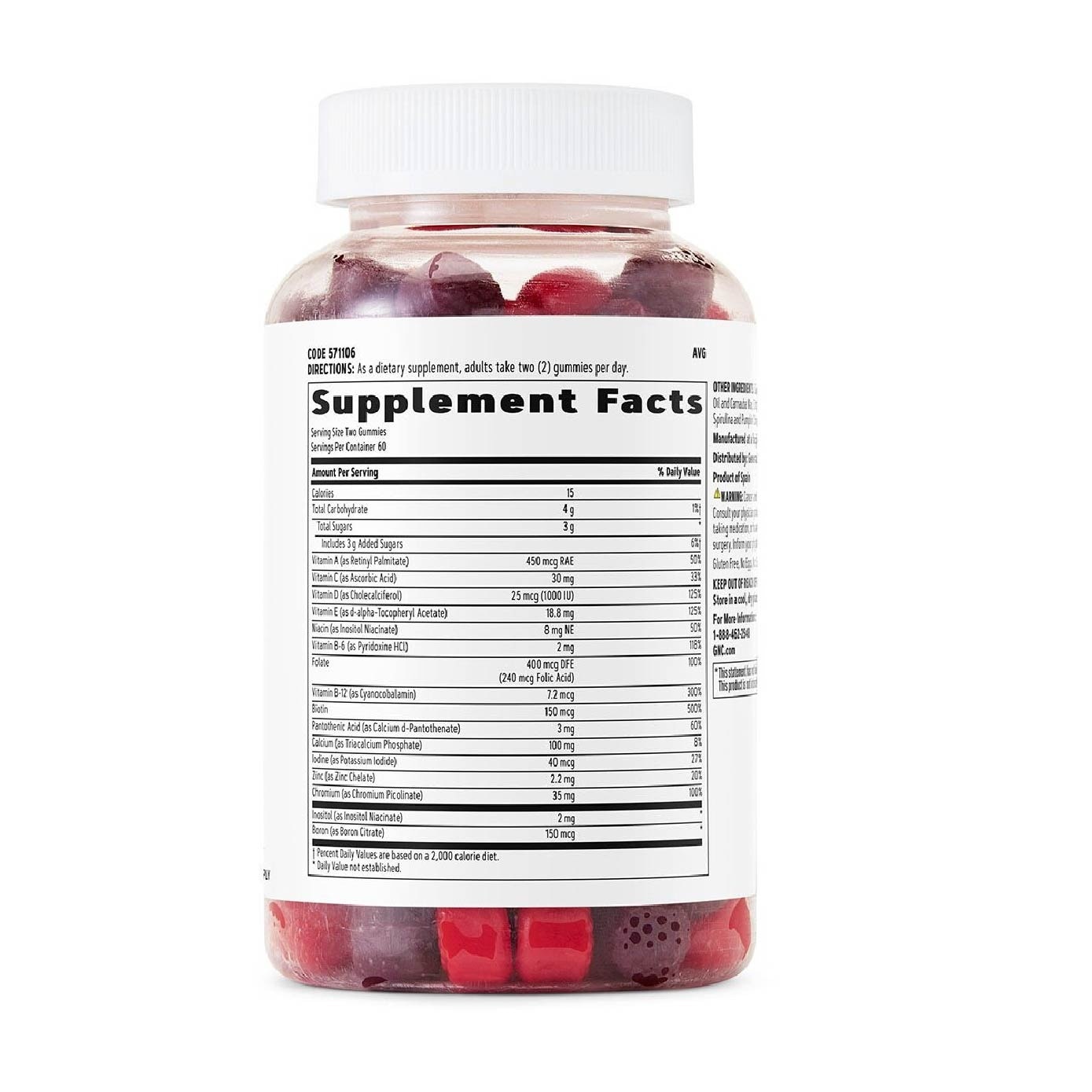 Women's Multivitamin Gummy Mixed Berry 120s