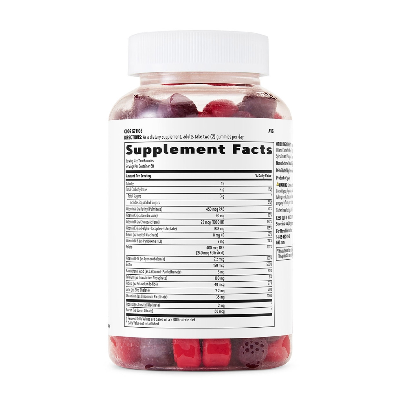 Women's Multivitamin Gummy Mixed Berry 120s