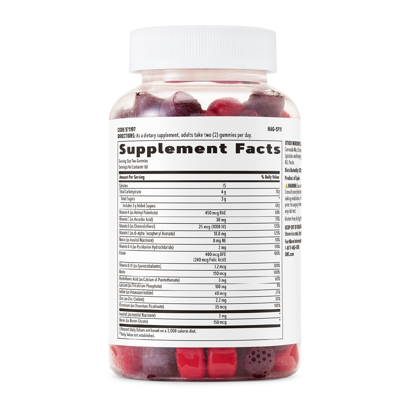 Women's Multivitamin Gummy Mixed Berry 120s image