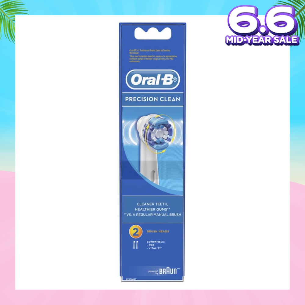Power Brush Set Precision Clean Refill 2 Count